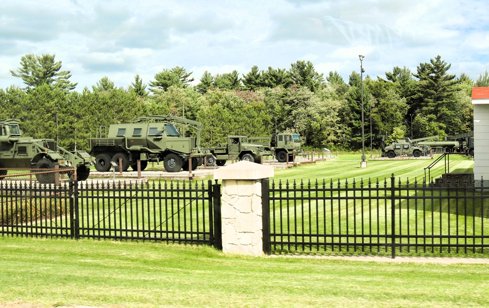 September 2025 views at Fort McCoy's historic Commemorative Area