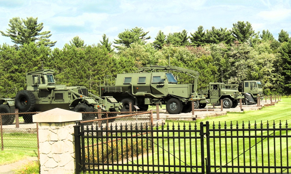 September 2025 views at Fort McCoy's historic Commemorative Area