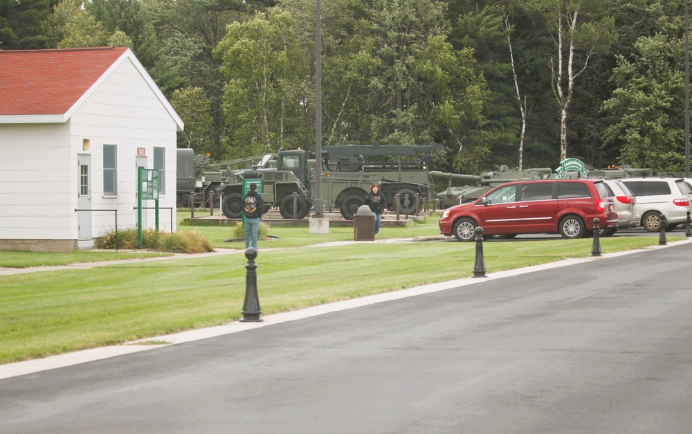 September 2025 views at Fort McCoy's historic Commemorative Area