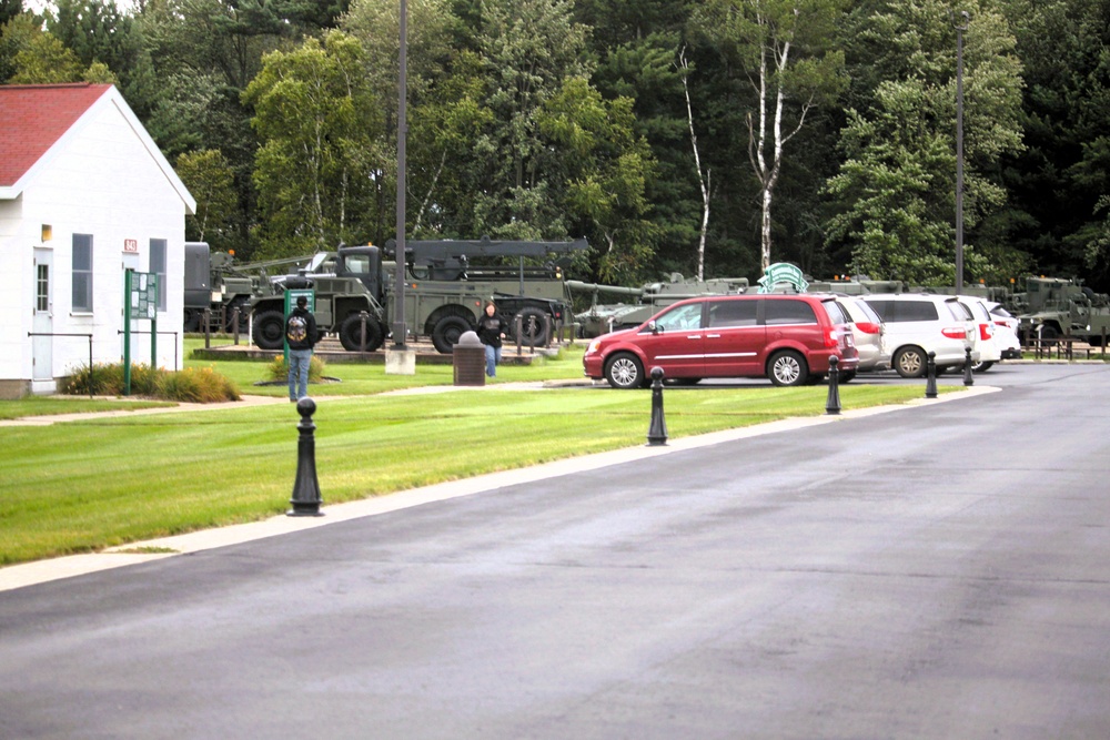 September 2025 views at Fort McCoy's historic Commemorative Area