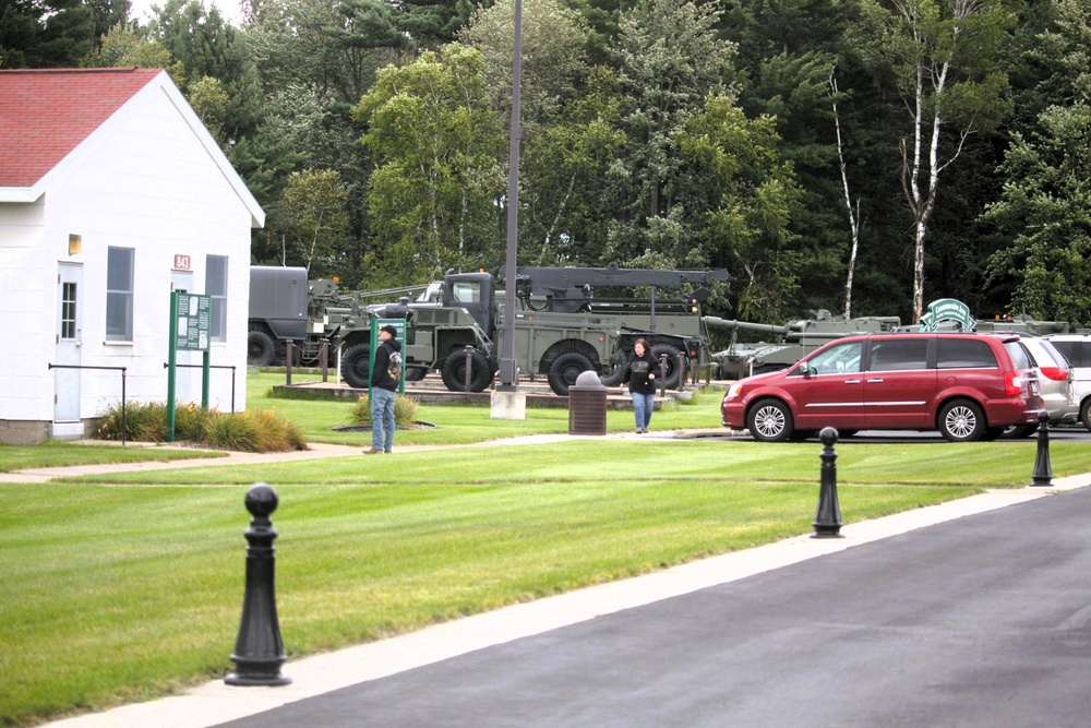 September 2025 views at Fort McCoy's historic Commemorative Area