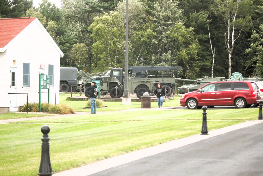 September 2025 views at Fort McCoy's historic Commemorative Area