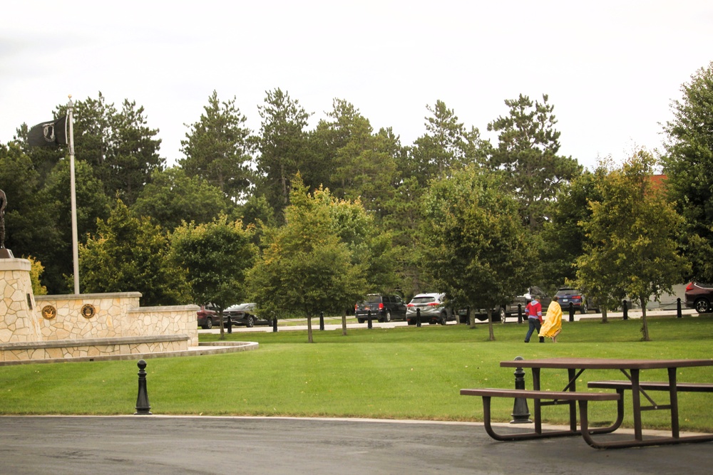 September 2025 views at Fort McCoy's historic Commemorative Area