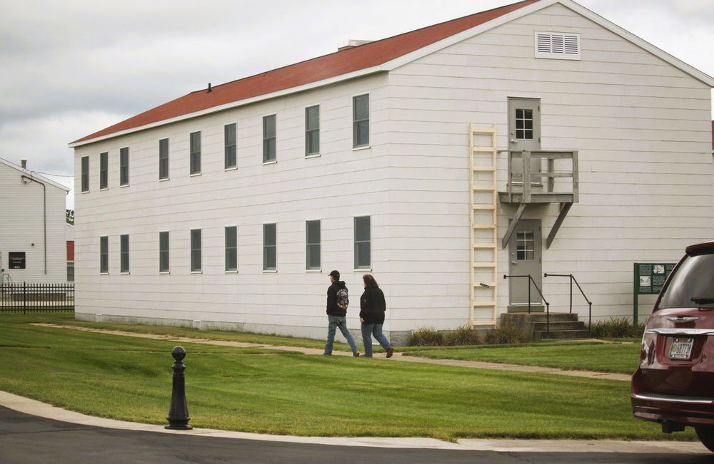 September 2025 views at Fort McCoy's historic Commemorative Area