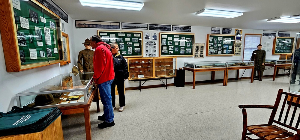 September 2025 views at Fort McCoy's historic Commemorative Area