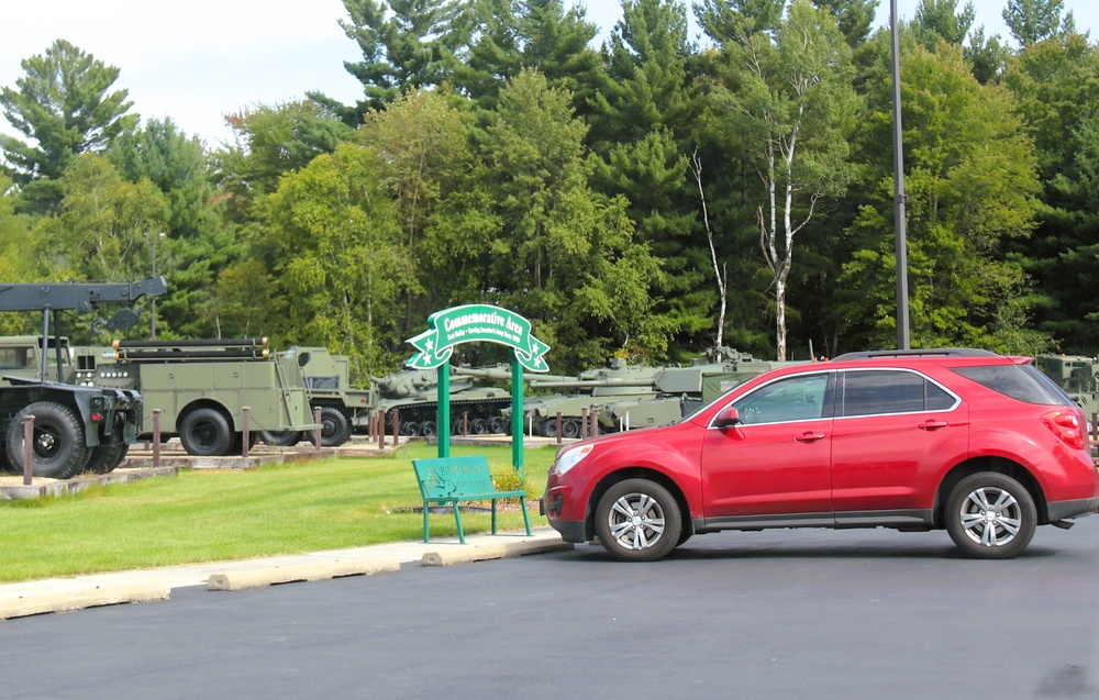 September 2025 views at Fort McCoy's historic Commemorative Area