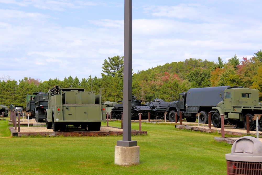September 2025 views at Fort McCoy's historic Commemorative Area
