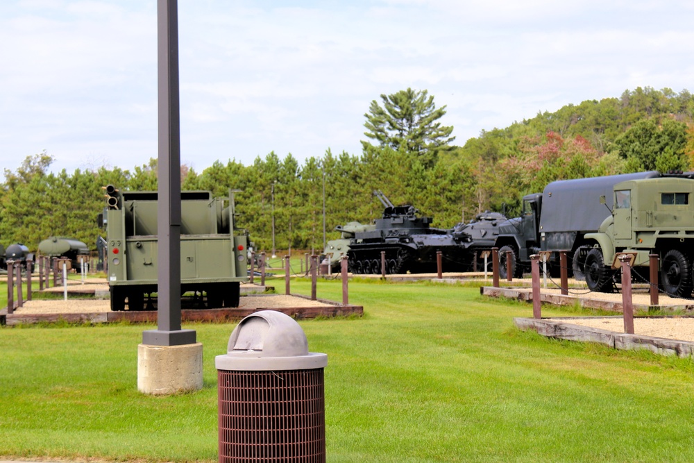 September 2025 views at Fort McCoy's historic Commemorative Area