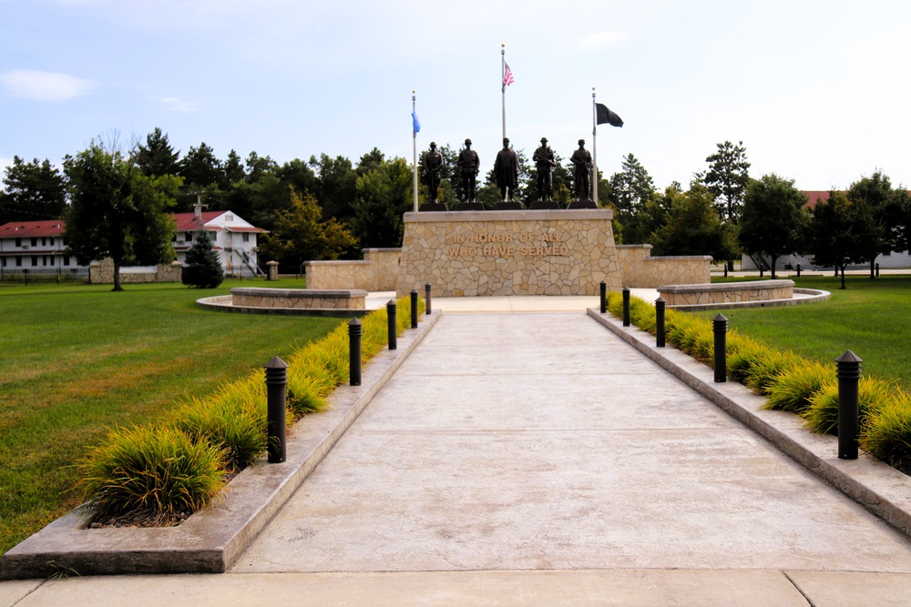September 2025 views at Fort McCoy's Commemorative Area