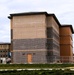 September 2025 construction operations for South Barracks Project at Fort McCoy