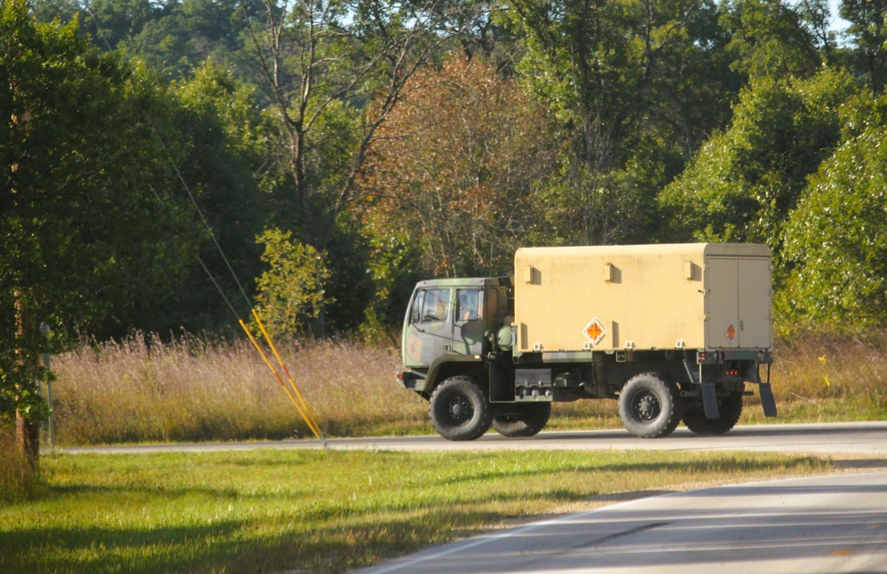 September 2025 training operations at Fort McCoy