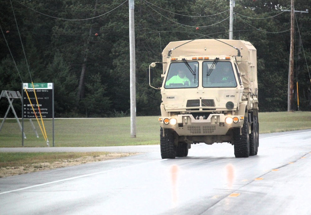 September 2025 training operations at Fort McCoy