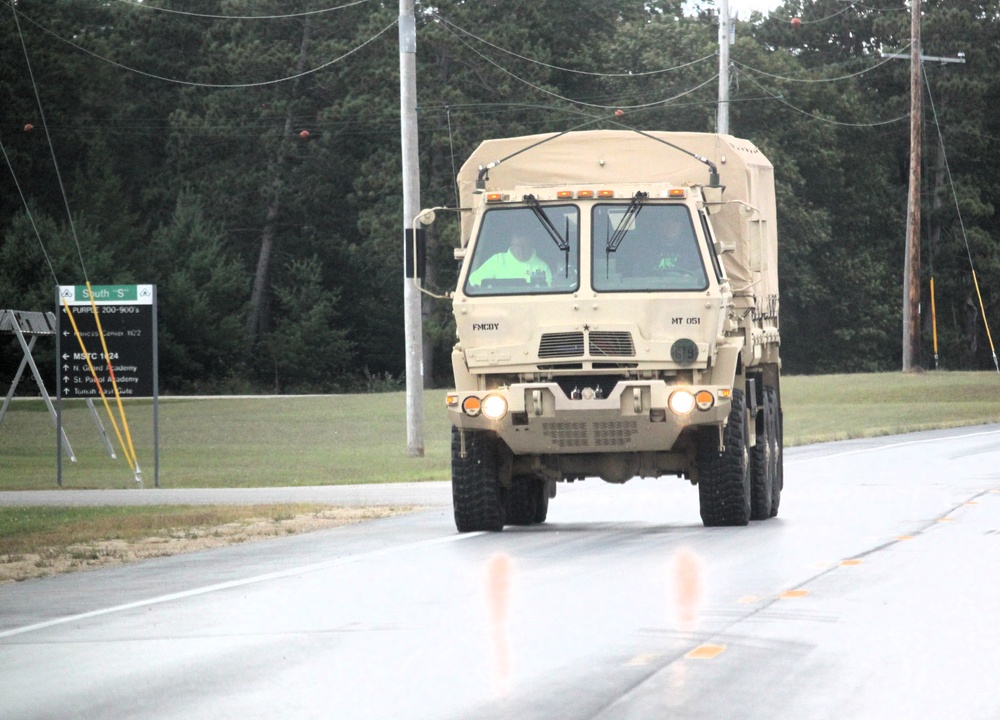 September 2025 training operations at Fort McCoy