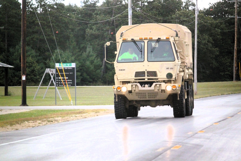 September 2025 training operations at Fort McCoy