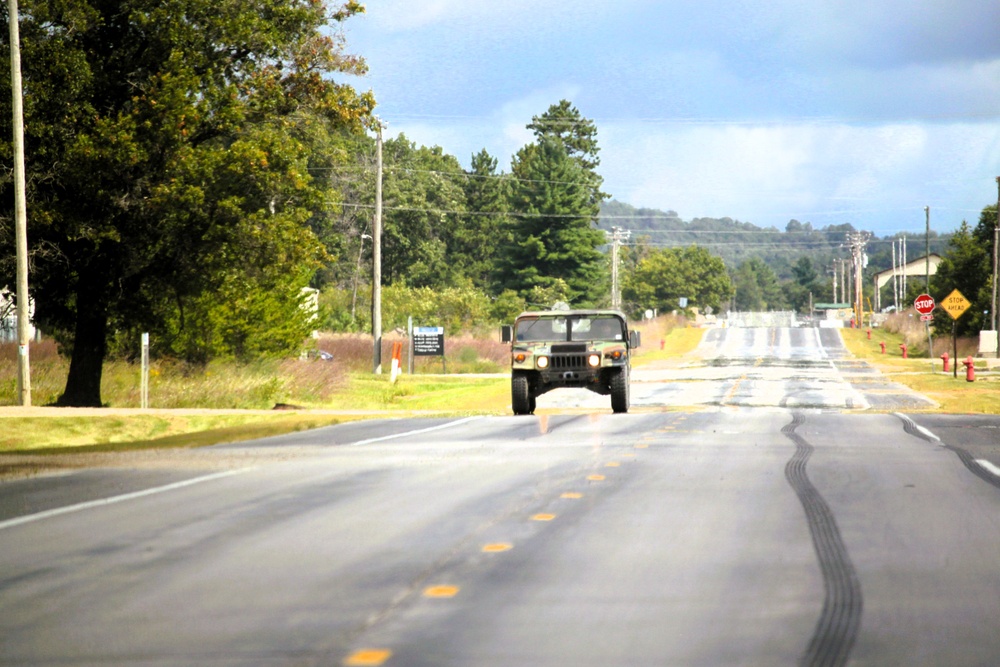 September 2025 training operations at Fort McCoy