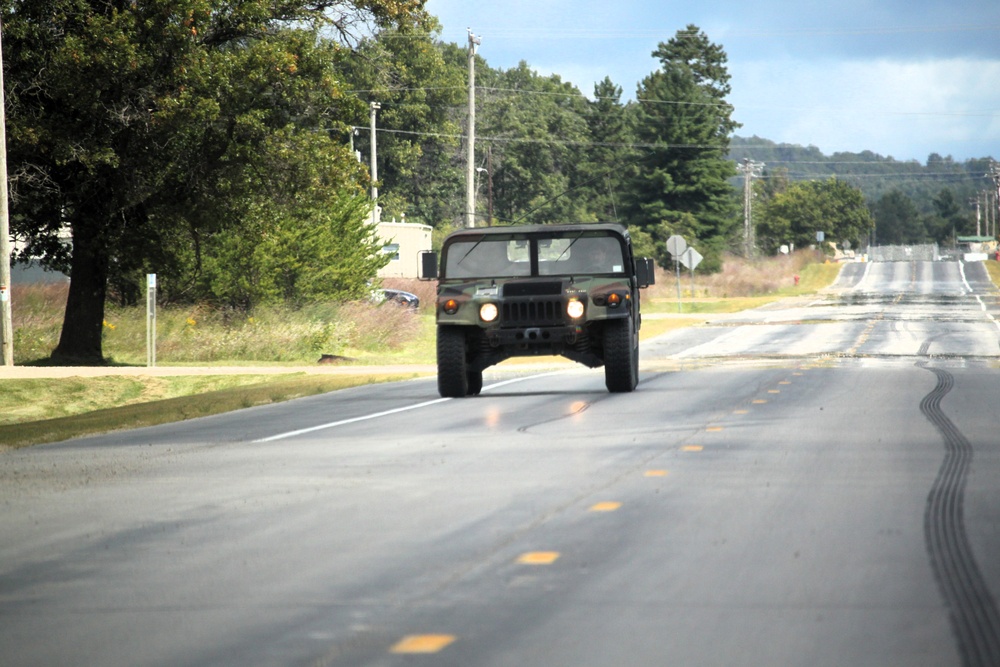 September 2025 training operations at Fort McCoy