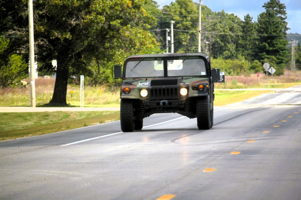 September 2025 training operations at Fort McCoy