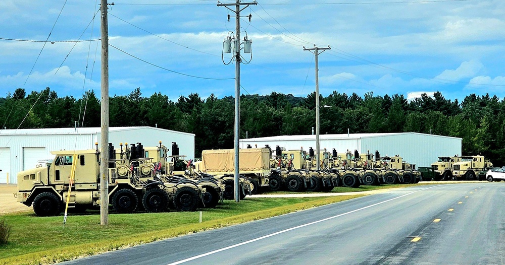 September 2025 training operations at Fort McCoy