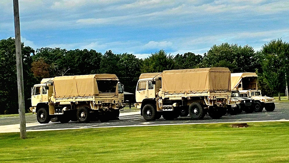 September 2025 training operations at Fort McCoy