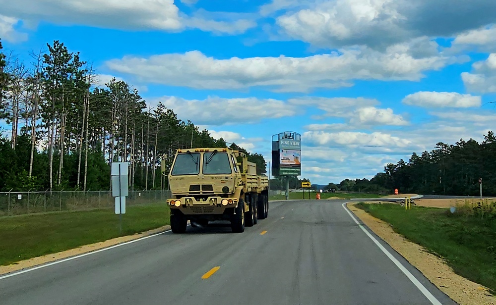 September 2025 training operations at Fort McCoy