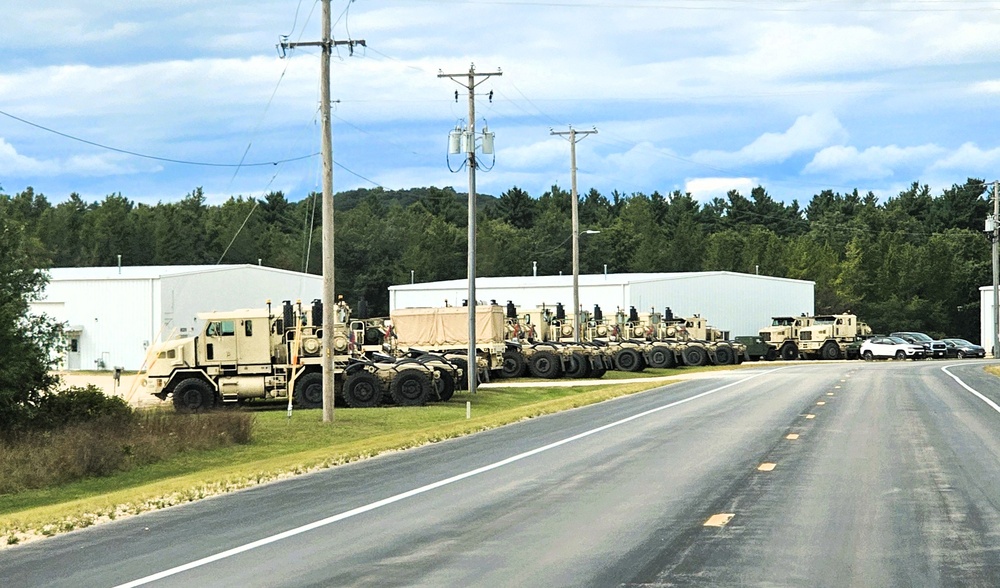 September 2025 training operations at Fort McCoy