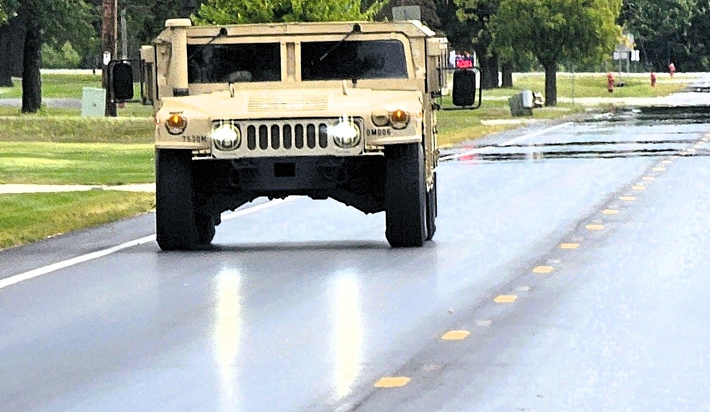 September 2025 training operations at Fort McCoy