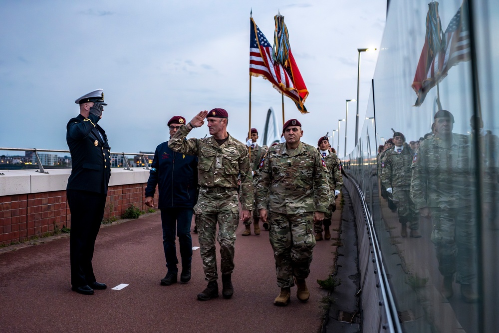 Sunset Crossing at De Oversteek Honors 82nd Airborne’s WWII Sacrifice