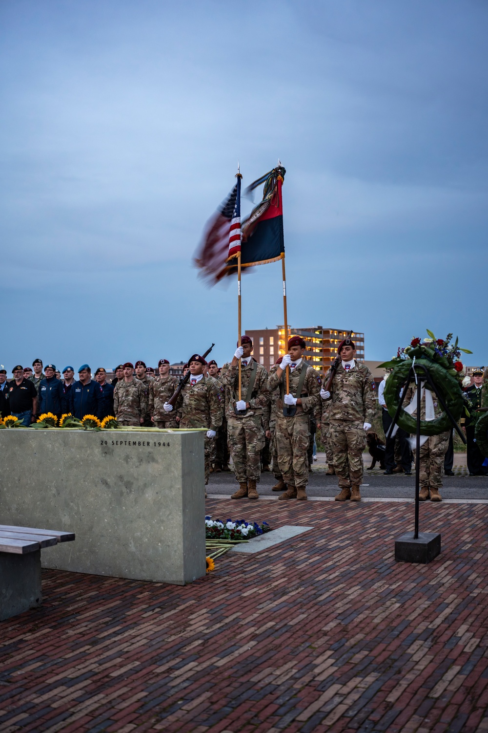 Sunset Crossing at De Oversteek Honors 82nd Airborne’s WWII Sacrifice