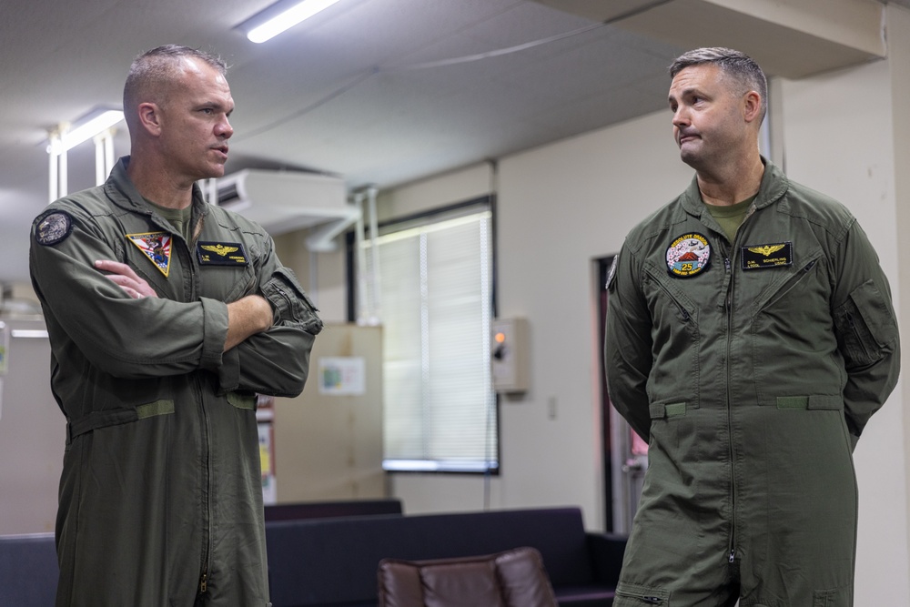 1st Marine Aircraft Wing, Japan Ground Self-Defense Force leaders visit JMSDF Kanoya Air Base