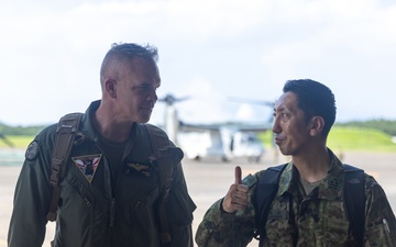 1st Marine Aircraft Wing, Japan Ground Self-Defense Force leaders visit JMSDF Kanoya Air Base