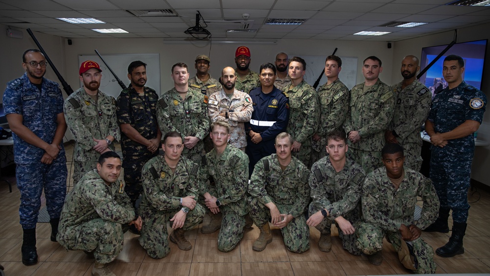 Combined Maritime Forces' Sept. 3, 2025 Combined Task Force 154 Training