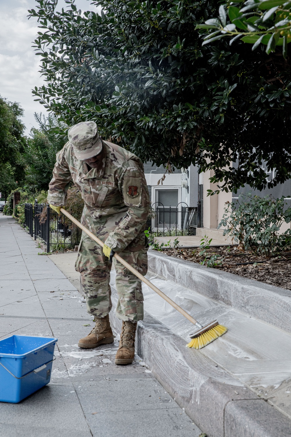 JTF- Area Beautification at the African American Civil War Monument