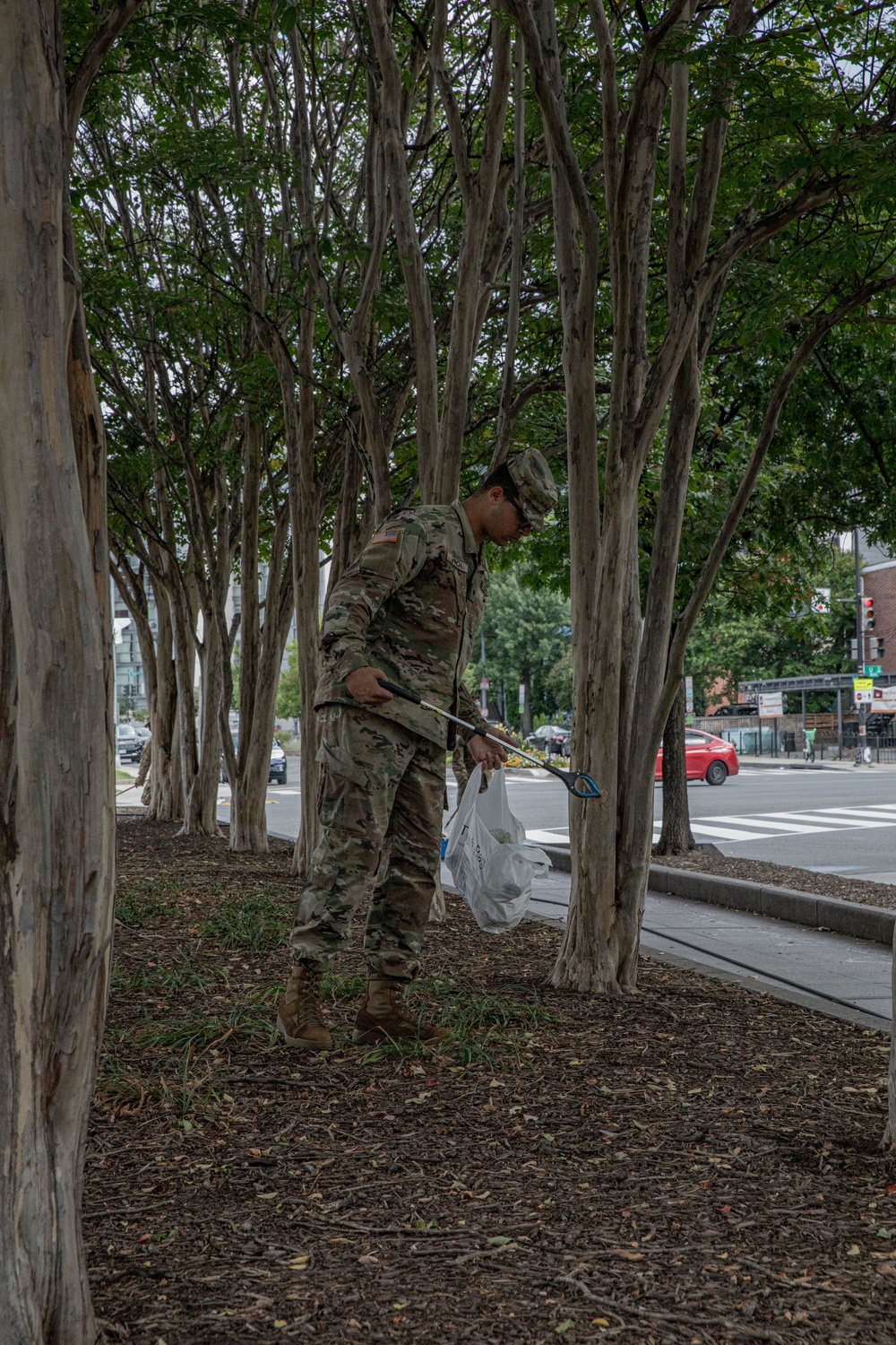 JTF- Area Beautification at the African American Civil War Monument