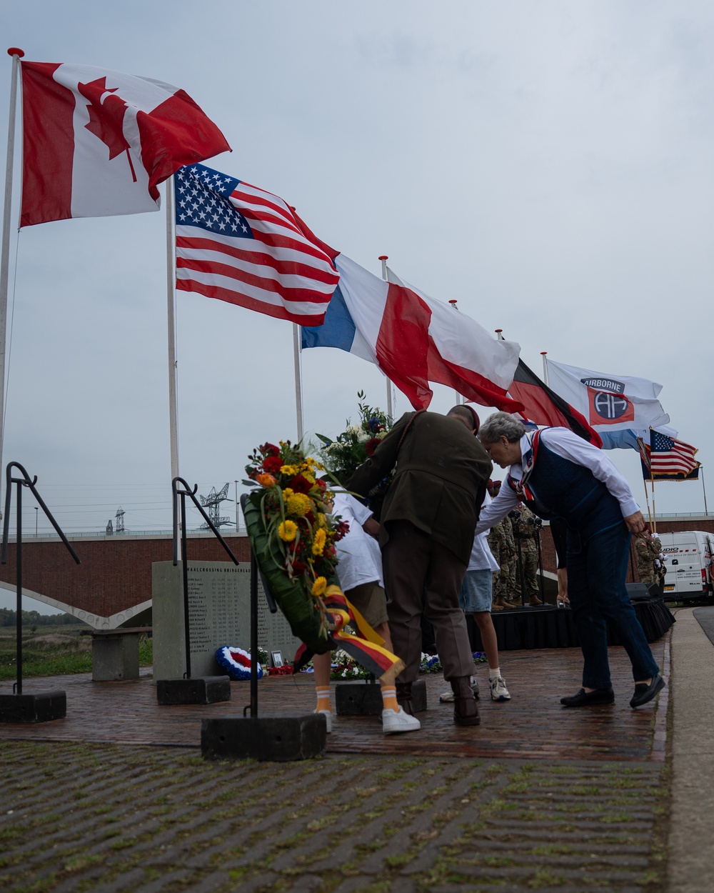 Waal River Commemoration For Market Garden 81.