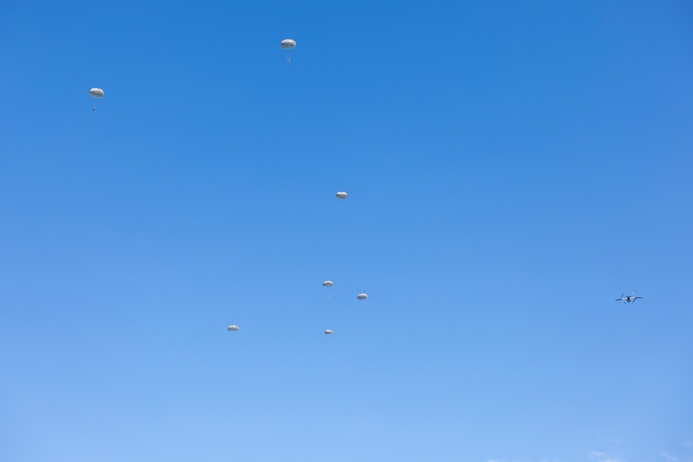 UNITAS 2025: US Marines conduct Sustainment Jumps With Partner Nations