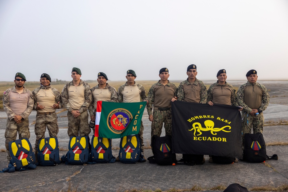 UNITAS 2025: US Marines conduct Sustainment Jumps With Partner Nations
