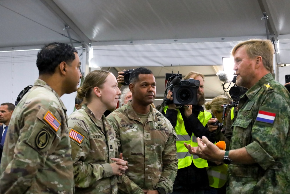 Dutch Monarch Recognizes 5th Quartermaster Leaders for Contributions to Falcon Leap 25