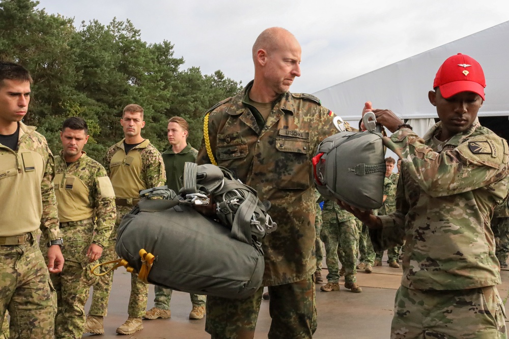 5th Quartermaster Company Supports Multinational Airborne Operations During Falcon Leap