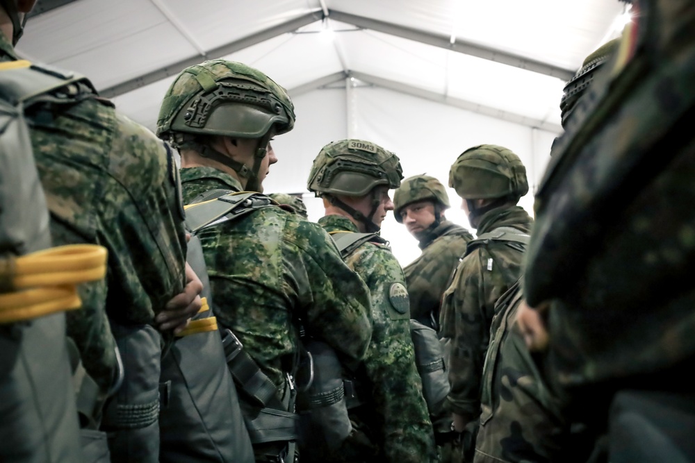 5th Quartermaster Company Supports Multinational Airborne Operations During Falcon Leap