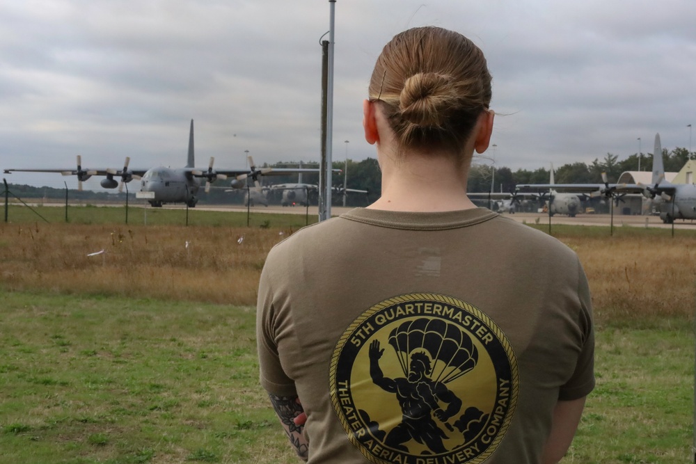5th Quartermaster Soldiers Support Multinational Airborne Operations During Falcon Leap 25