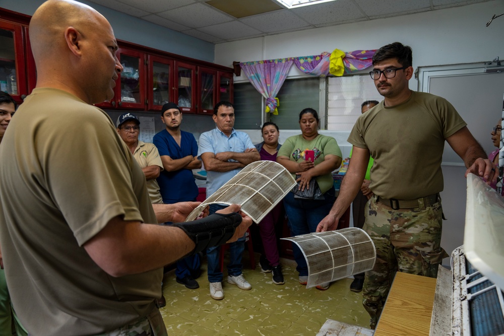 AMISTAD 2025 Brings Preventive Maintenance Training to La Mesa Clinic