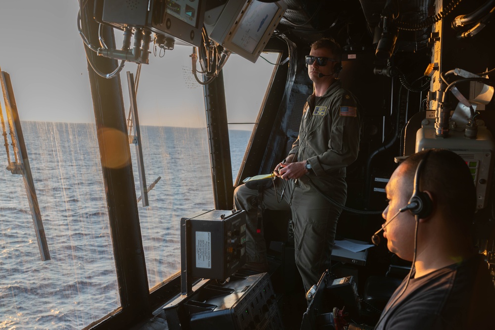 USS Arlington (LPD 24) Flight Operations with Spanish SH-60 Sea Hawks During UNITAS 2025