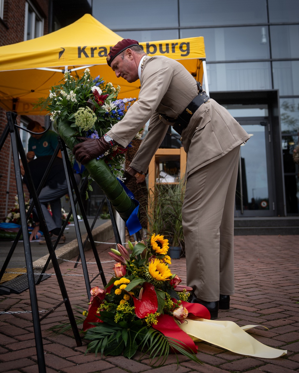 Kraneburg commemoration Operation For Market Garden 81.