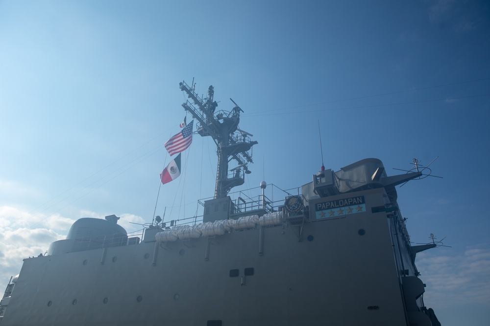 ARM Rio Papaloapan (A411) Prepares for At-Sea Phase of UNITAS 2025