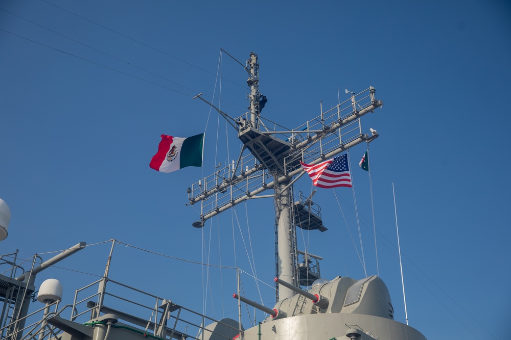 ARM Rio Papaloapan (A411) Prepares for At-Sea Phase of UNITAS 2025