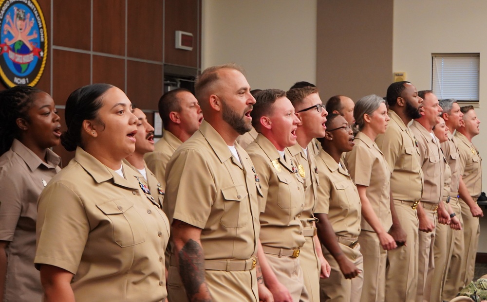 CPO Class 132 Pinning Ceremony onboard Cheatham Annex CPO Class 132 Pinning Ceremony onboard Cheatham Annex