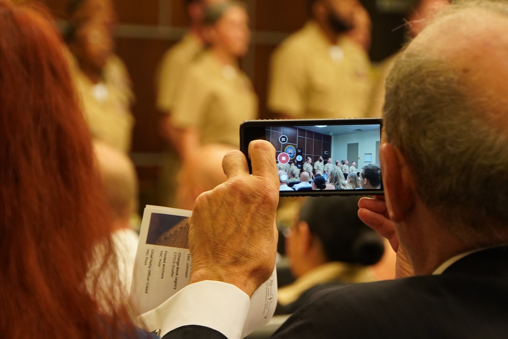CPO Class 132 Pinning Ceremony onboard Cheatham Annex