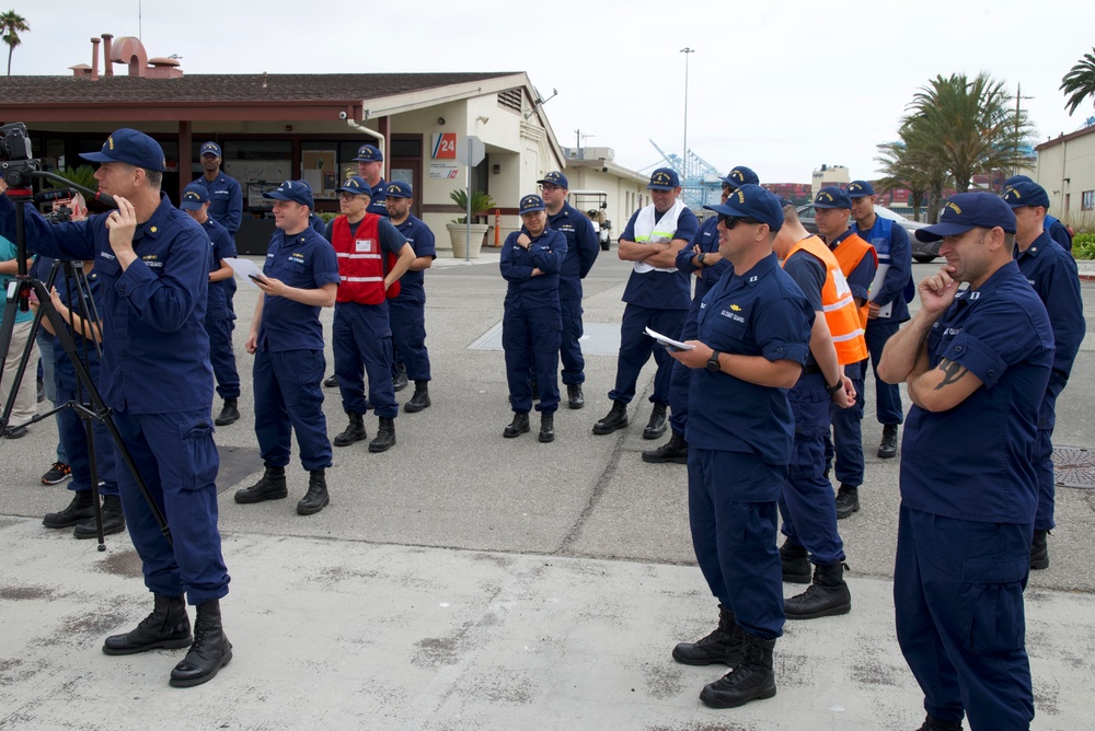 USCG Sector LA-LB conducts 'Hurricane Karen' ICS training