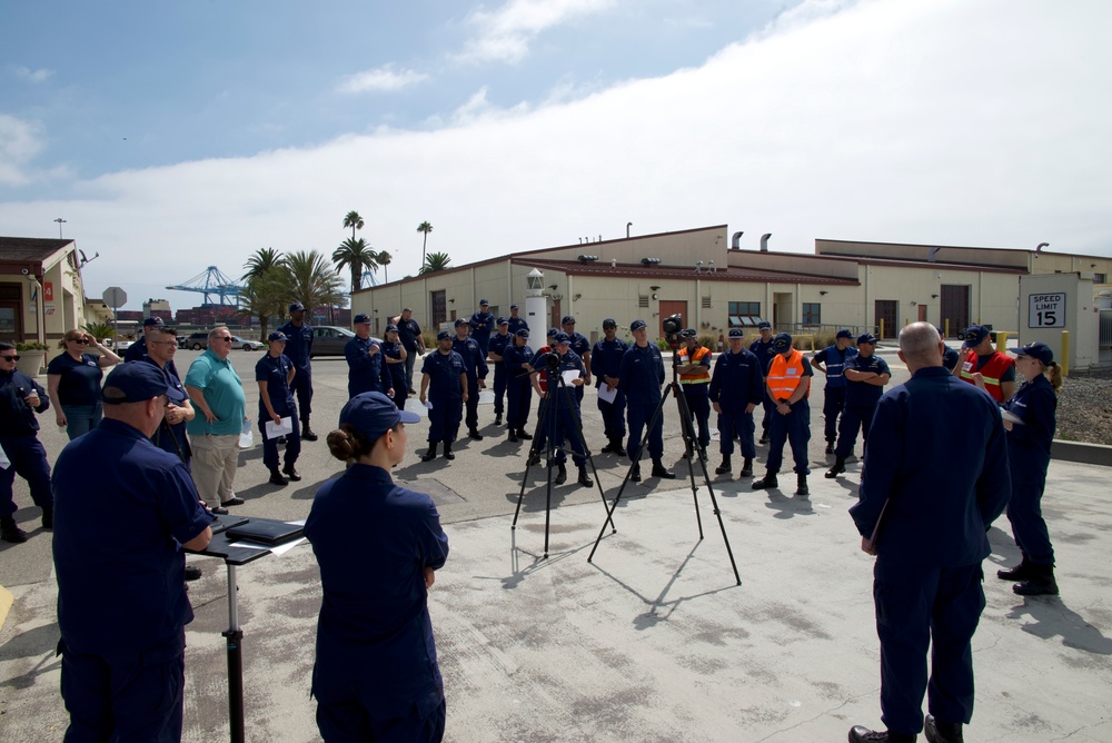 USCG Sector LA-LB conducts 'Hurricane Karen' ICS training