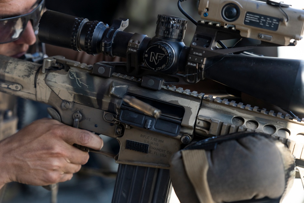 11th MEU Marines participate in Advanced Sniper Course 25-2